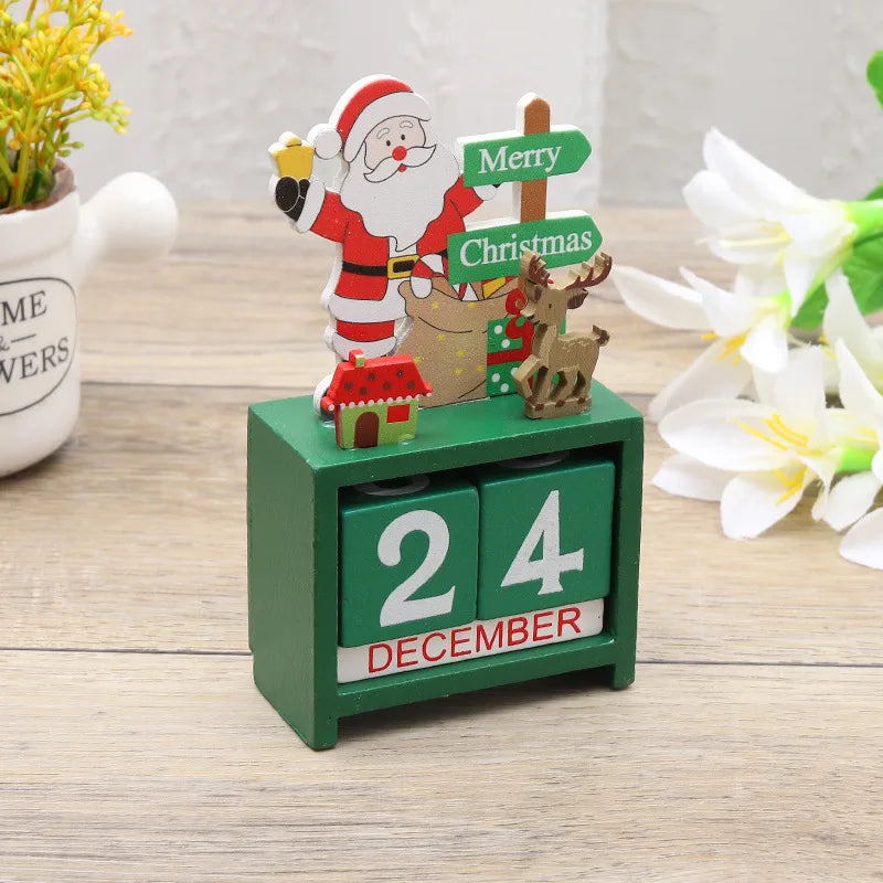 JoyfulCountdown Tree - Playful Wooden Christmas Tree
