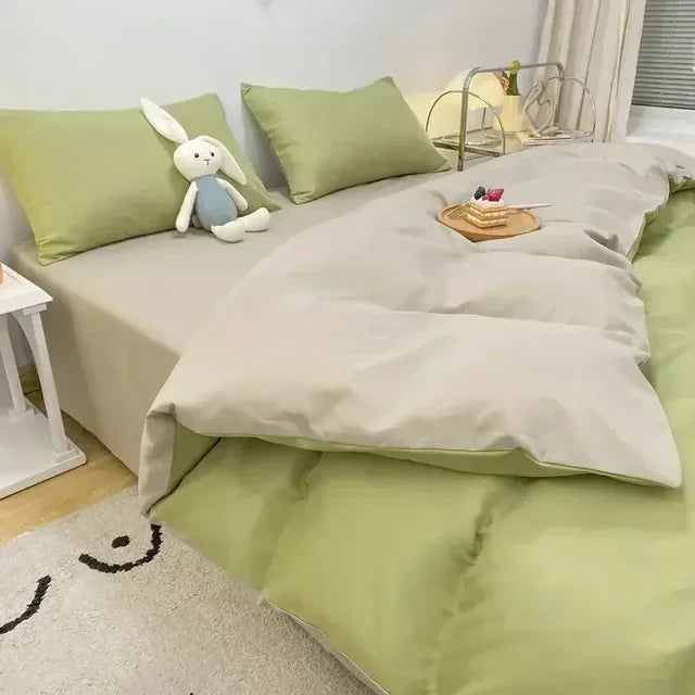 DuoDream Duvet - Stylish Reversible Duvet Cover for Comfort