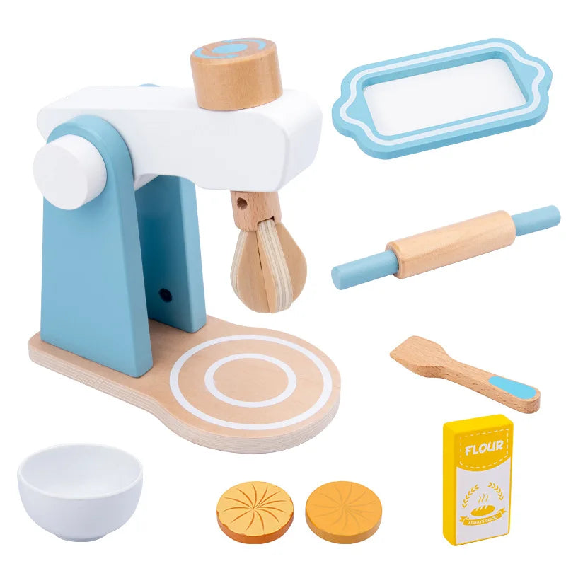 WoodPlay Set – Realistic Wooden Kitchen Toys