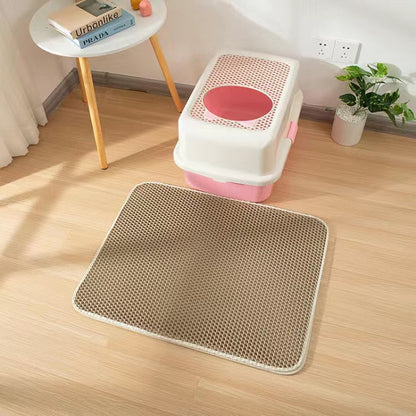 NonSlipPurrfect – Stylish Cat Litter Mat for Dry Floors