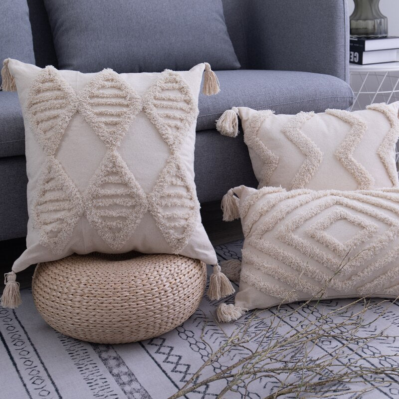BohoVibes Pillow Covers – Ibiza Style for Your Home