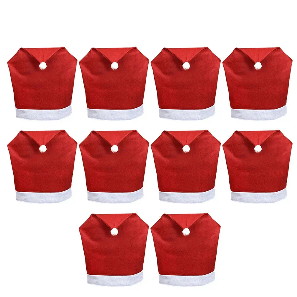 Festive Christmas Cover Chair Covers - for a Sparkling Table Setting