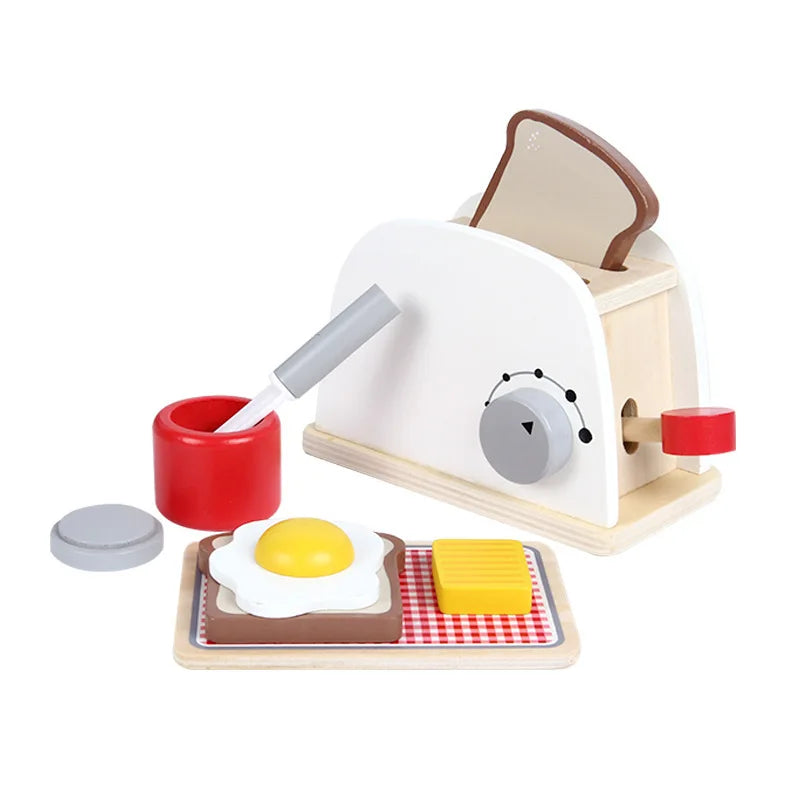 WoodPlay Set – Realistic Wooden Kitchen Toys