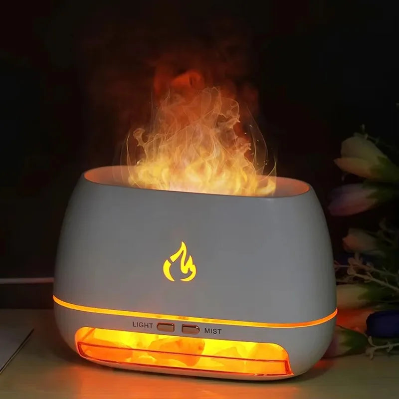 SaltSerenity - Salt Lamp Diffuser with Ambient Lighting
