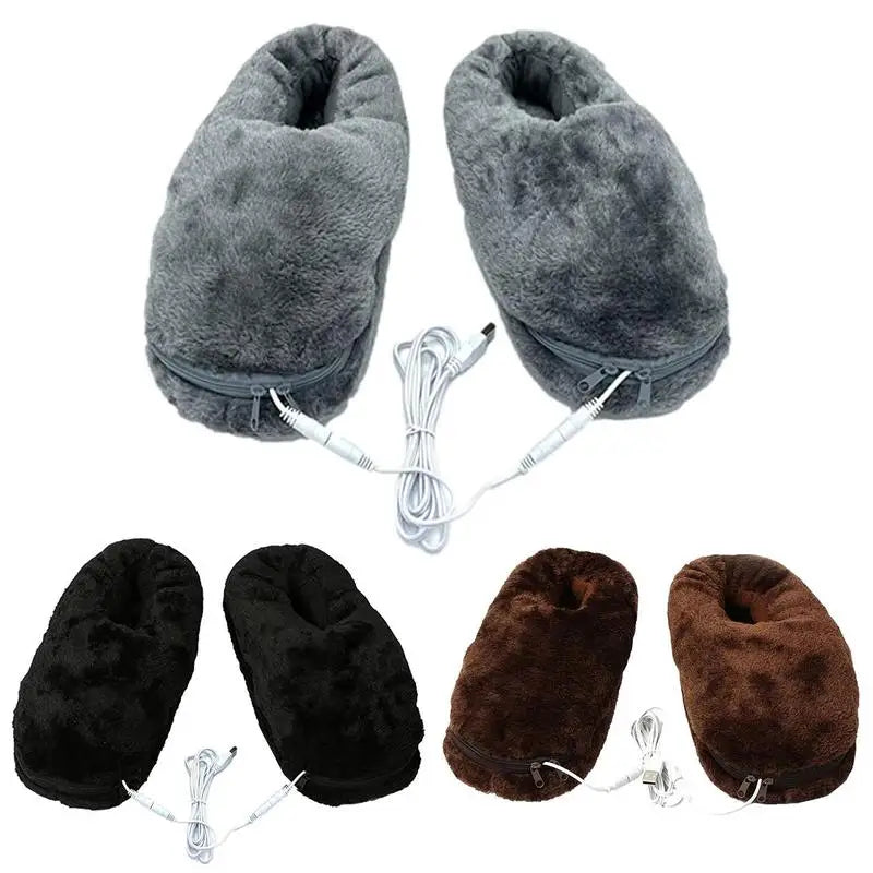 HeatCloud Heated Slippers - Luxurious USB Heated Slippers for Ultimate Comfort