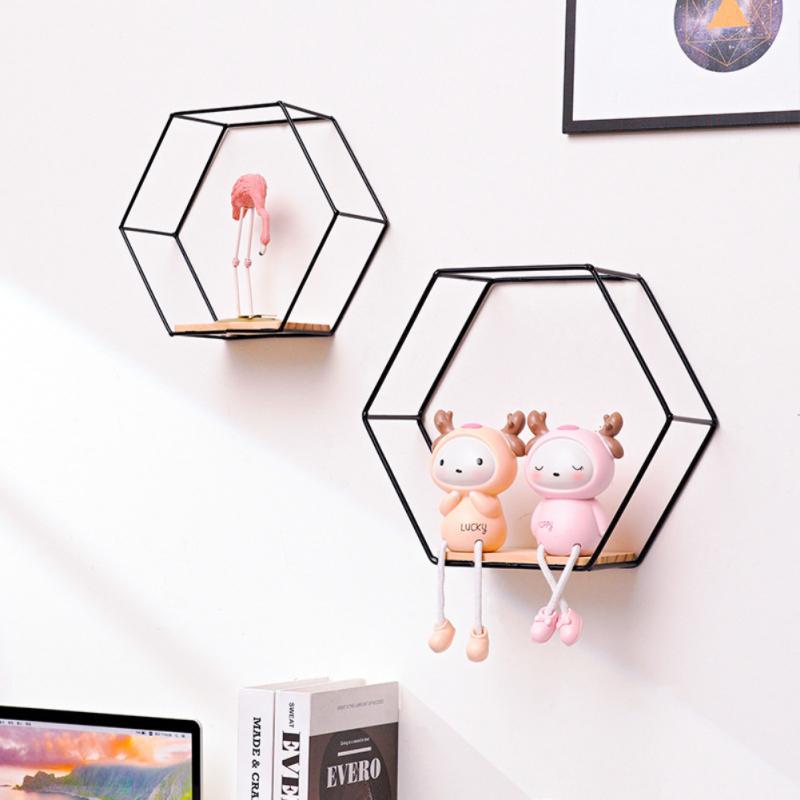 HexaShelf - Stylish Hexagonal Wall Decor for Your Belongings