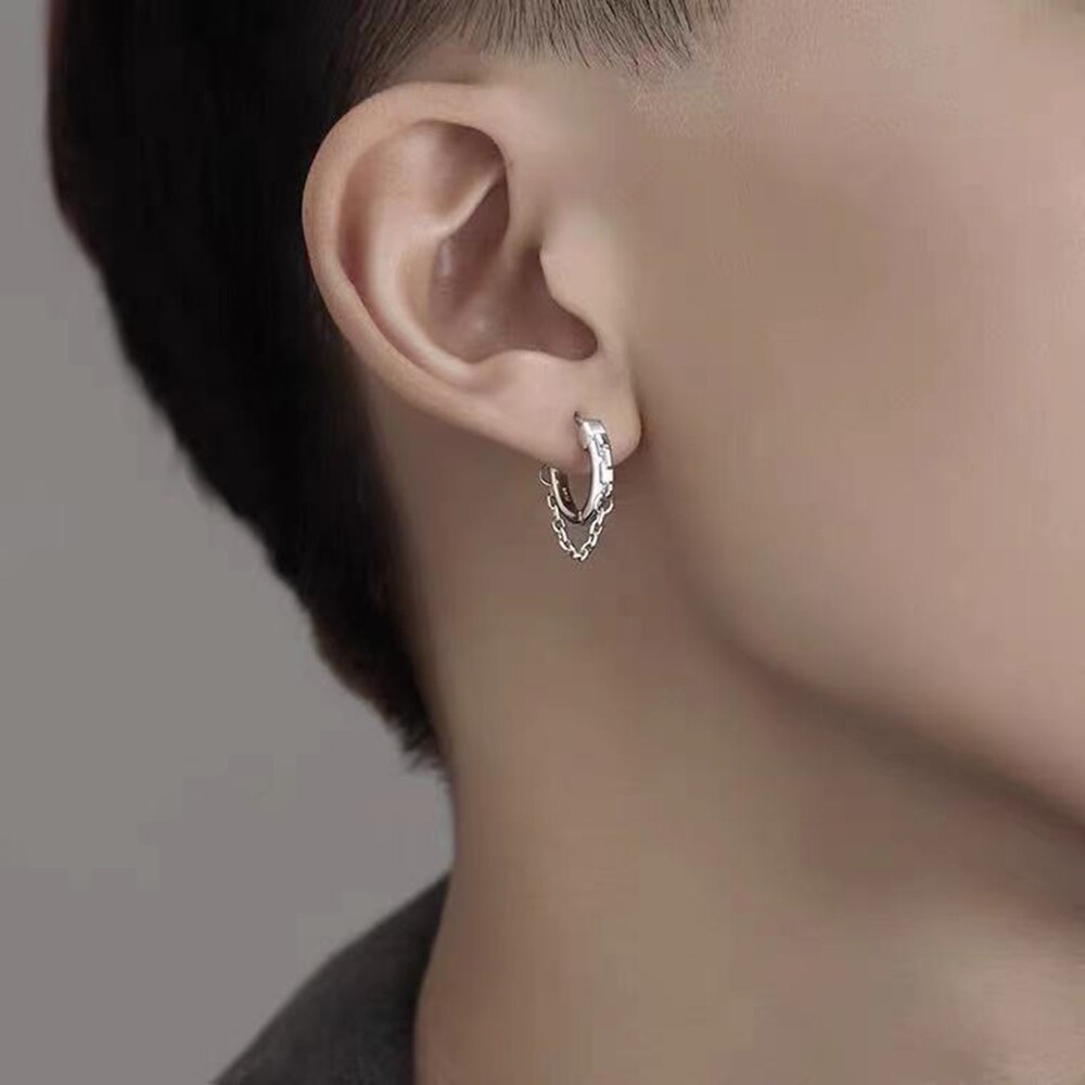 ChainHoops Earrings – Trendy Elegant Hoop Earrings