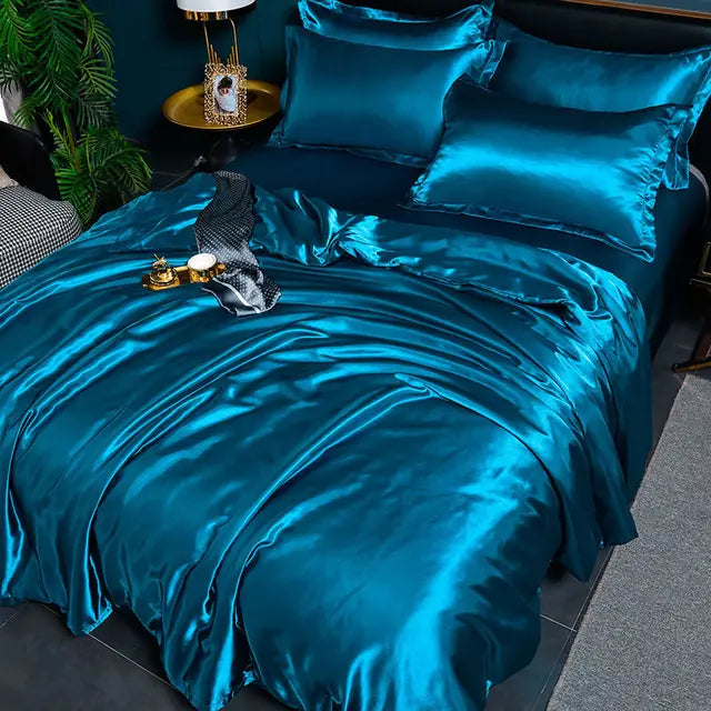 SatinLuxe Duvet Cover - Luxury Satin Duvet Cover for Your Bedroom