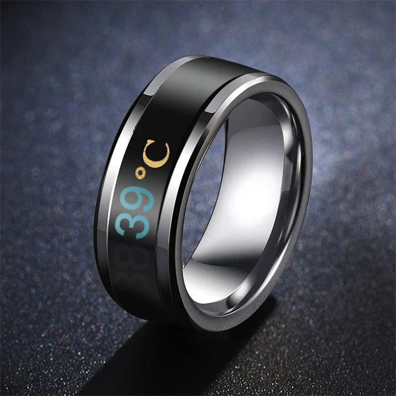 ThermoRing – Stylish Unisex Temperature Monitoring Ring