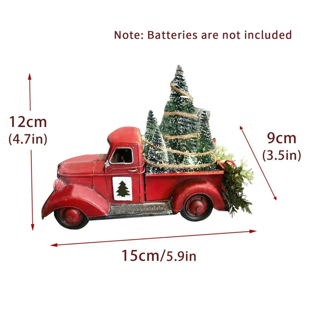 Retro Truck Christmas Ornament - Charming Vintage Christmas Decoration