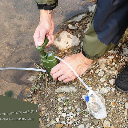 AquaSure - High Quality Outdoor Water Filter for Clean Drinking Water