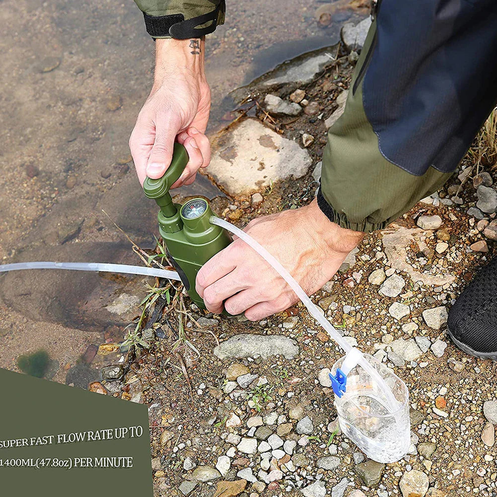 AquaSure - High-Quality Outdoor Water Filter for Clean Drinking Water