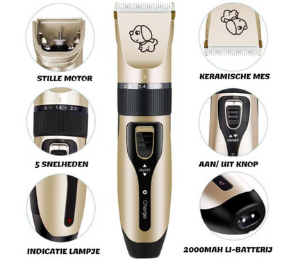 Pett Groomer – Professional Dog Trimmer + Brush