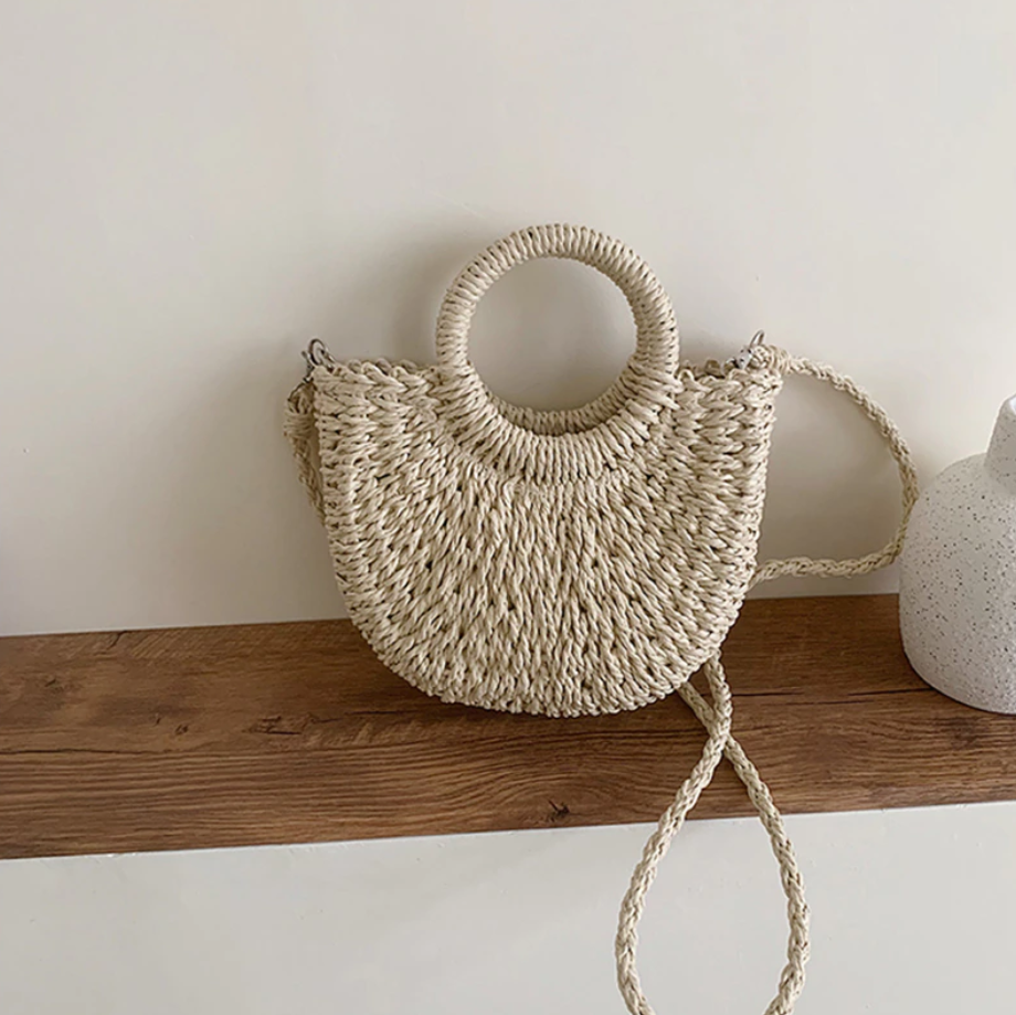 RomyBag - Summer Rattan Shoulder Bag for Women