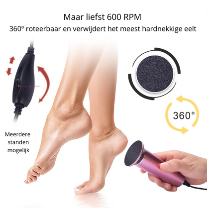 SmoothFeet – Luxe Electric Pedicure File