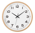 Stylish Scandinavian Wooden Wall Clock – Serenity & Elegance for Your Home
