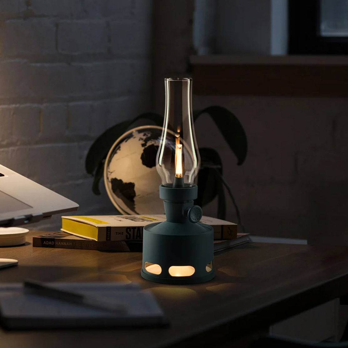 NostalgiaLamp - Vintage LED Lantern for Atmospheric Evenings