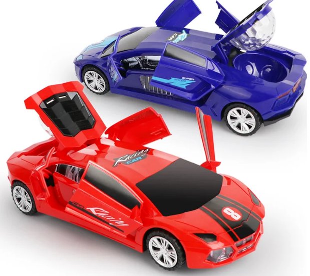 SpeedGlider – Dynamic Police Car with Light and Sound