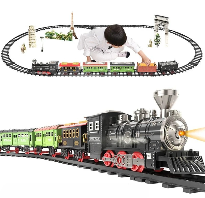 ClassicTrack Set – Vintage Train with Realistic Effects