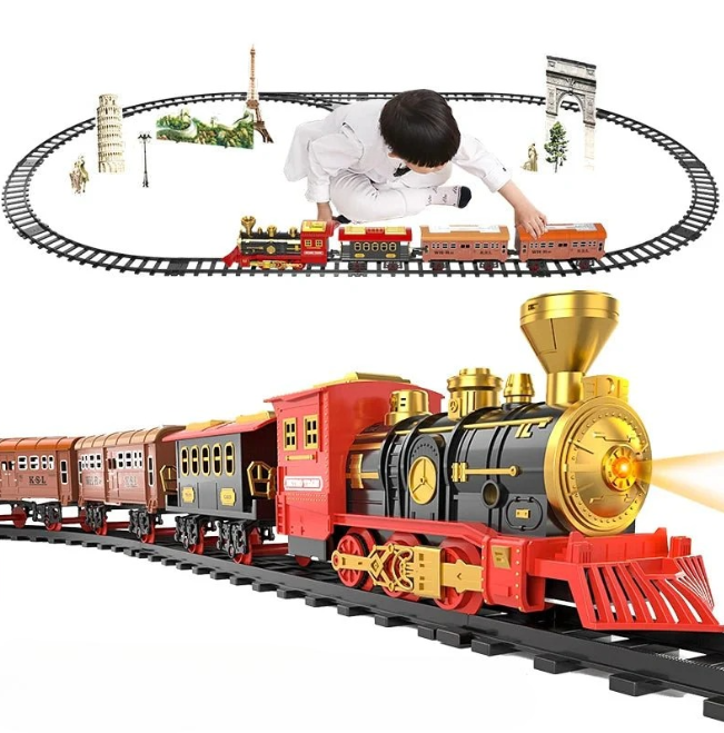 ClassicTrack Set – Vintage Train with Realistic Effects