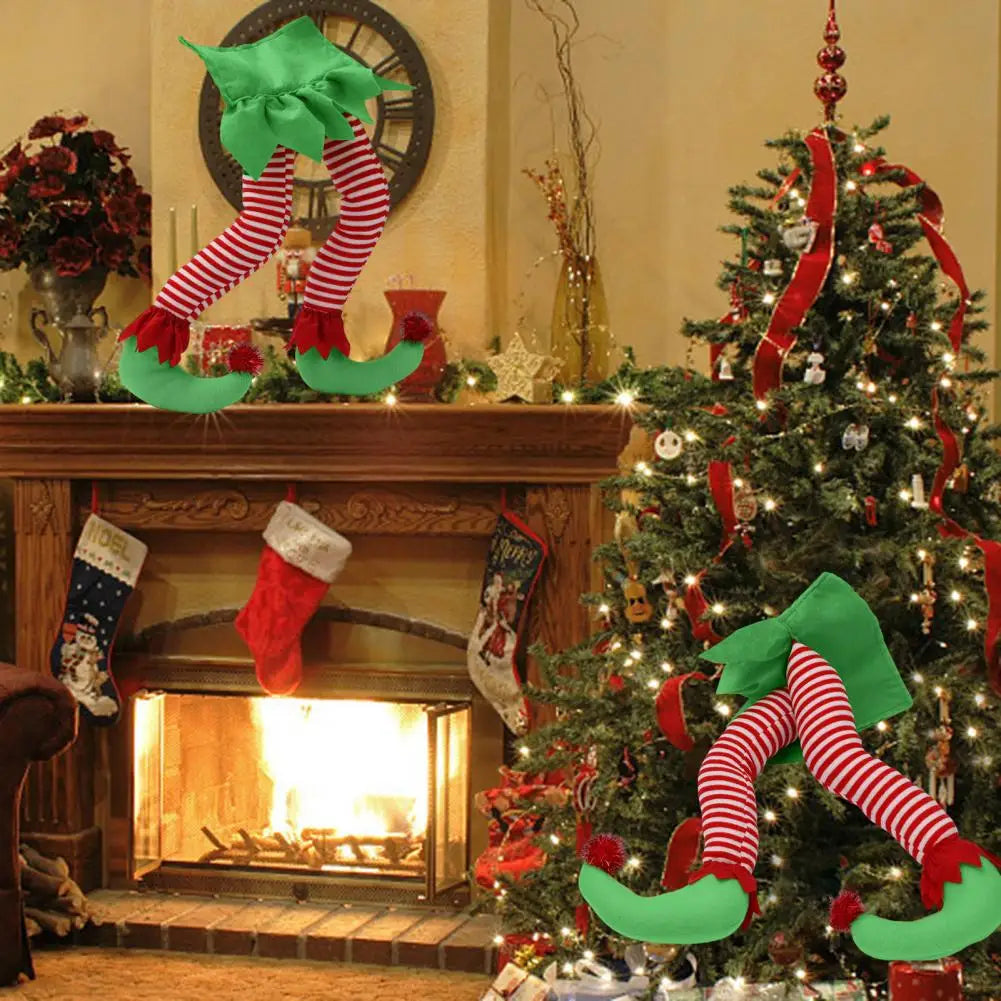 Elfie Legs - Enchanting Plush Decoration for the Holidays