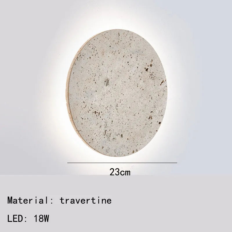 ZenGlow Wall Lamp - Wabi-Sabi Minimalism for Your Wall