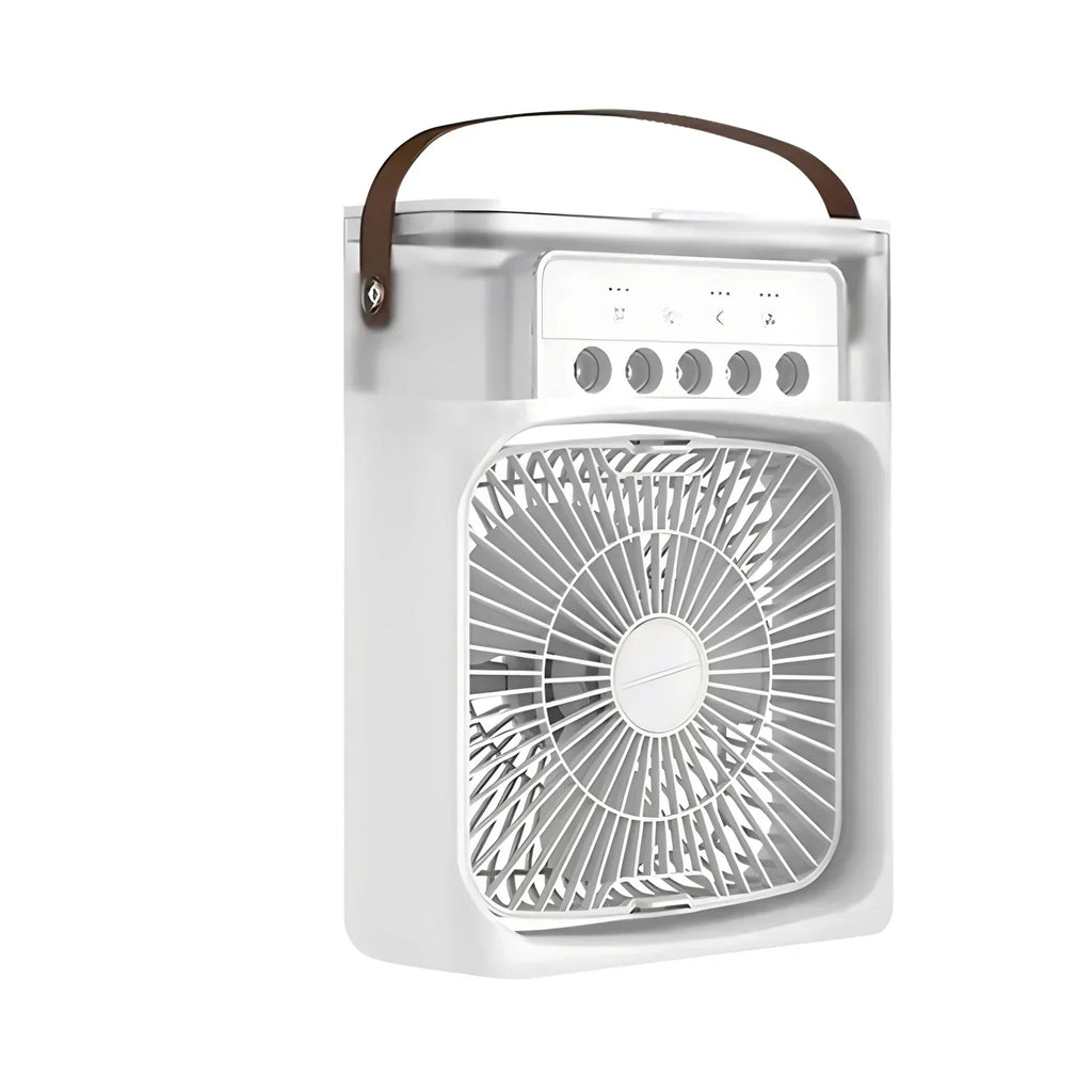 BreezeMaster 3-in-1 Air Conditioner Fan with LED Colors