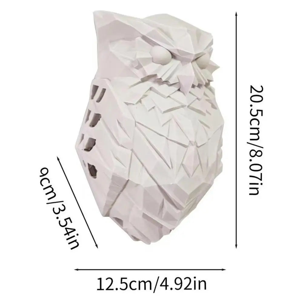 OwlLight - 3D Owl Wall Lamp for Bedroom