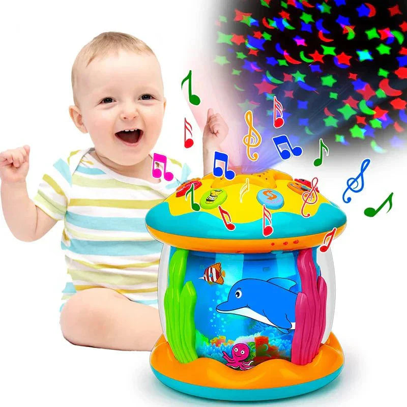 TwinkleDrum - Magical Baby Toy Drum with Light and Sound
