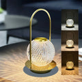 LustreChic - Rechargeable Crystal Night Lamp for Elegant Ambiance