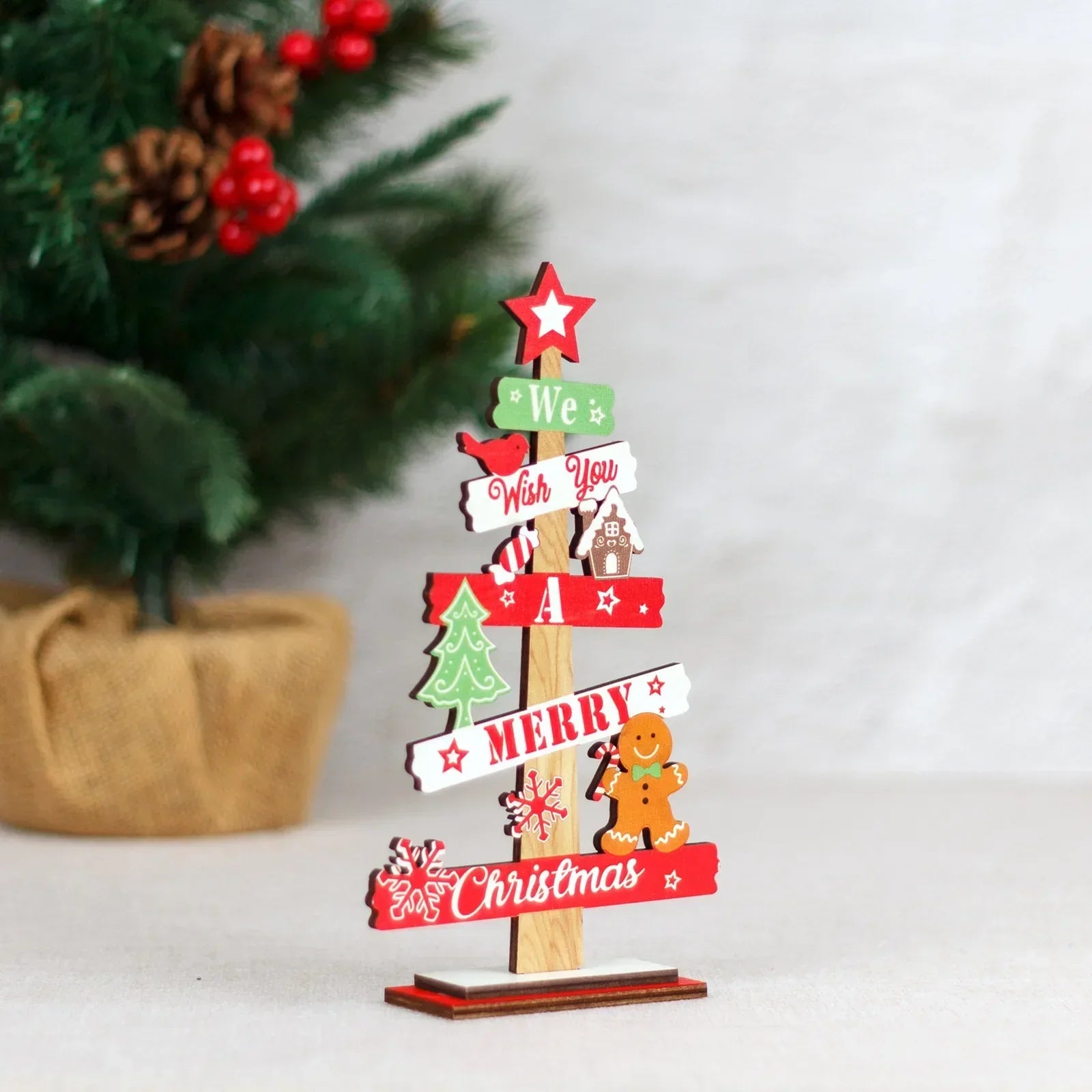 Gingerbread Man Christmas Ornament - Cute Gingerbread Man for Festive Decoration