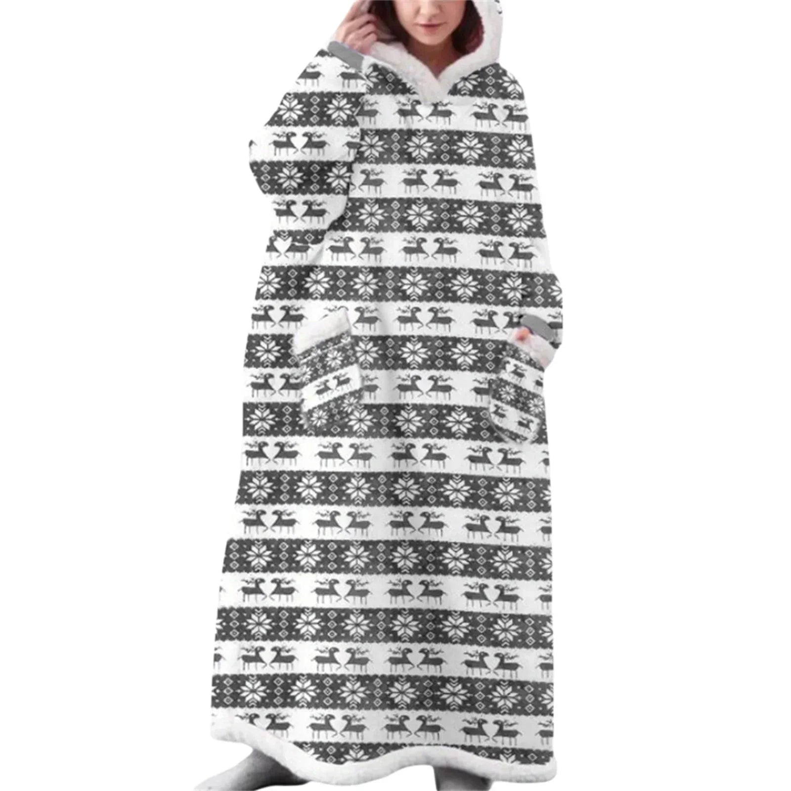 CozyHaven Hoodie - Luxurious Oversized Blanket for Relaxation