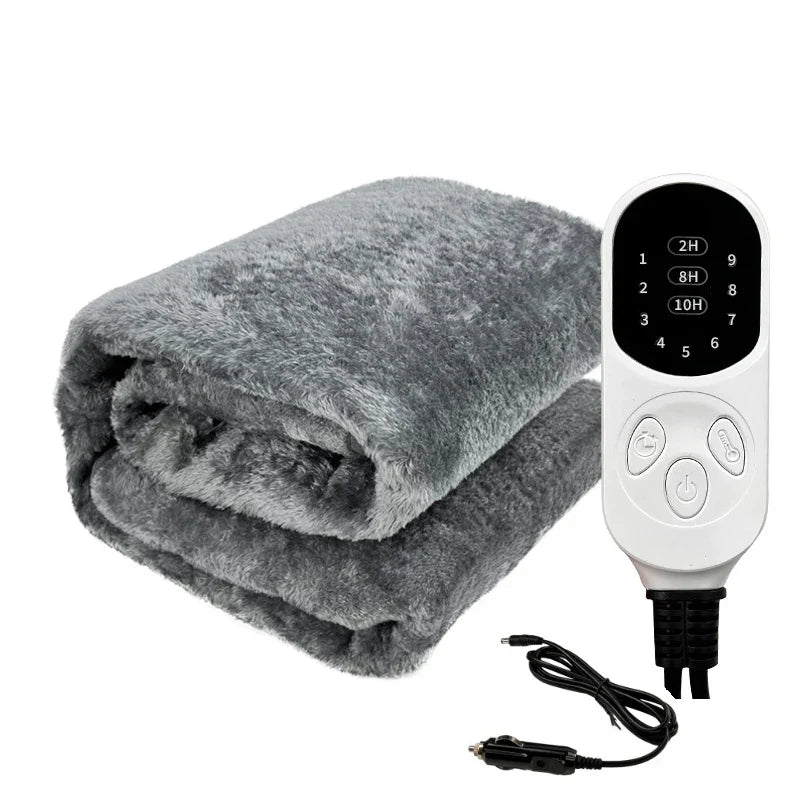 WarmOnTheGo - Heated Car Blanket 12V for Comfort