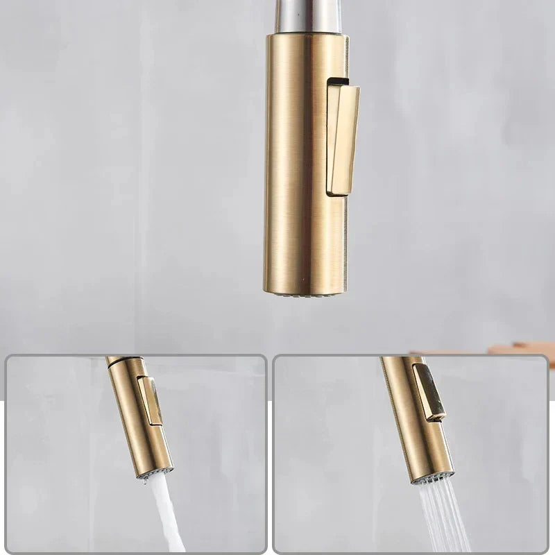 FlowMaster – Luxury Kitchen Faucet with 360° Swivel Function
