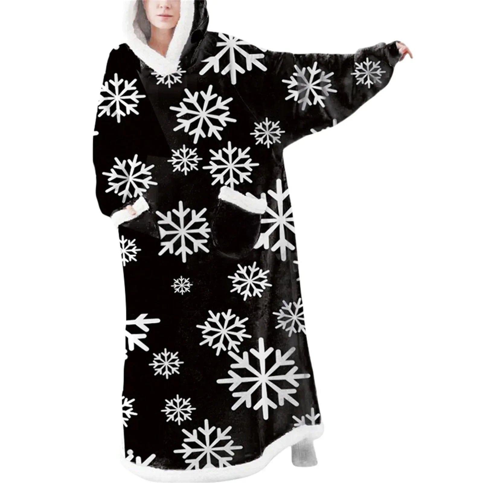 CozyHaven Hoodie - Luxurious Oversized Blanket for Relaxation