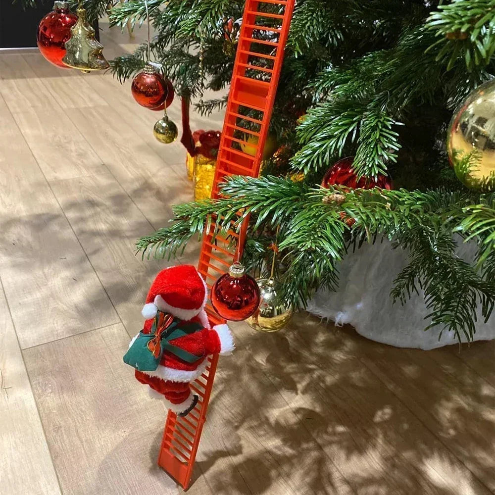 Climbing Santa - Magical Musical Climbing Santa Decoration