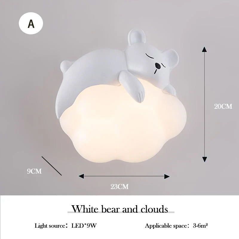 PandaGlow Lamp - Adorable LED Wall Lighting for Children