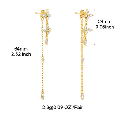 Elodie Drop Earrings - Timeless & Elegant Accessory