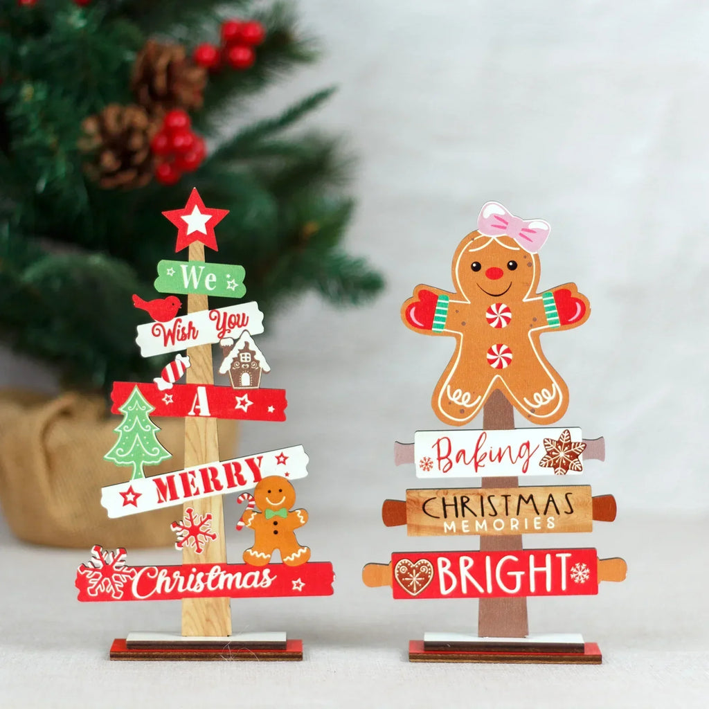 Gingerbread Man Christmas Ornament - Cute Gingerbread Man for Festive Decoration