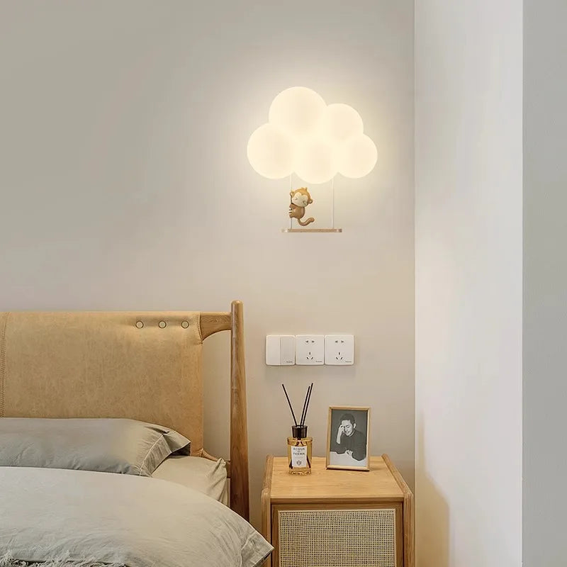CloudLight – Modern LED Wall Lamp for Kids