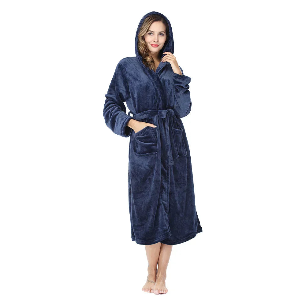 ChicComfort Hoodie Dress - Luxurious Fleece Dress for Every Occasion