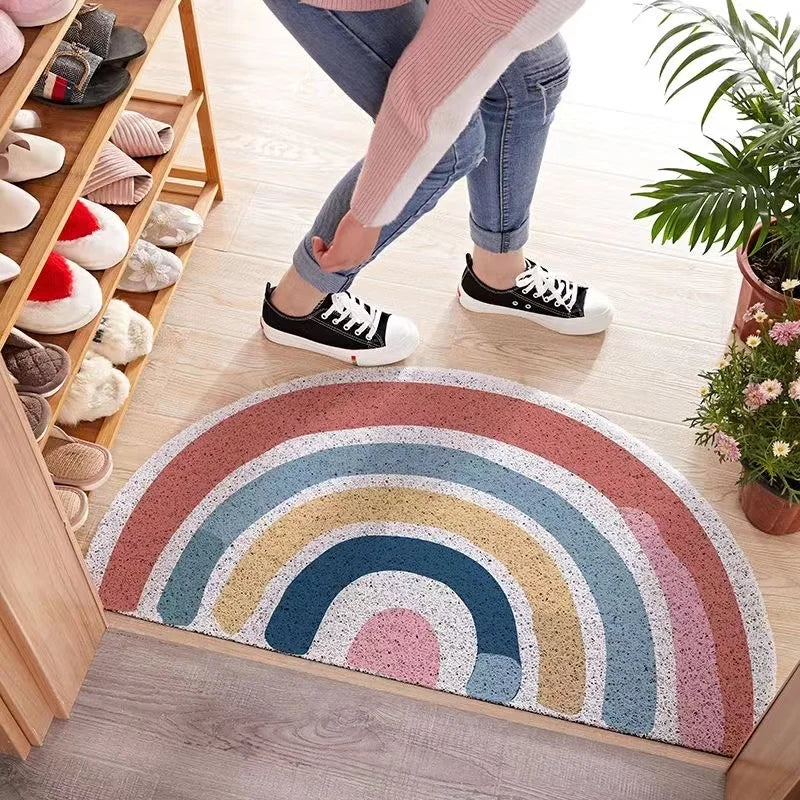BrightStep – Colorful Rainbow Doormat