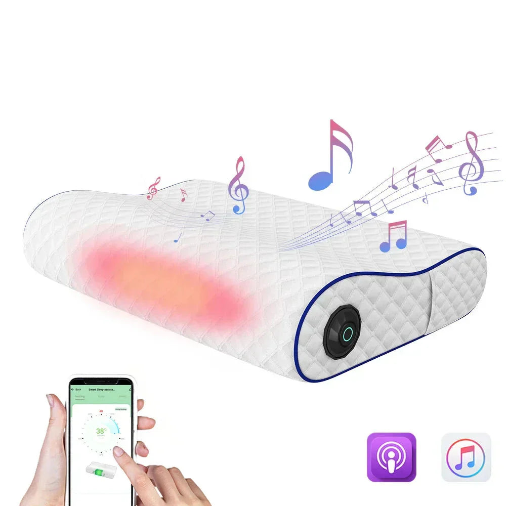 SleepHarmony - Luxury Memory Pillow with Bluetooth