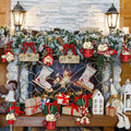GnomeMagic Christmas Decorations - Charming Wooden Christmas Ornaments