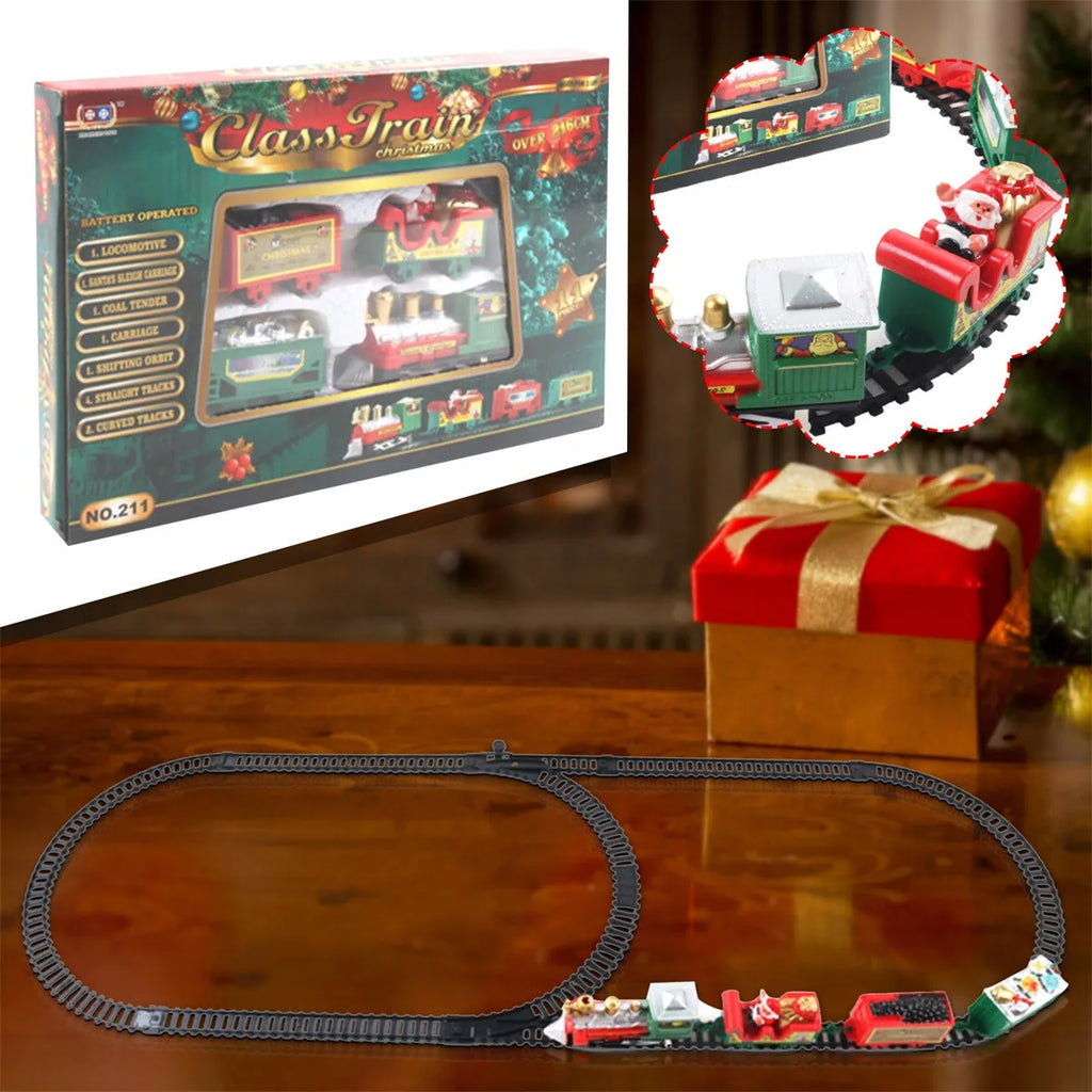 Christmas FeteLocomotive - Enchanting Christmas Train Set for the Tree