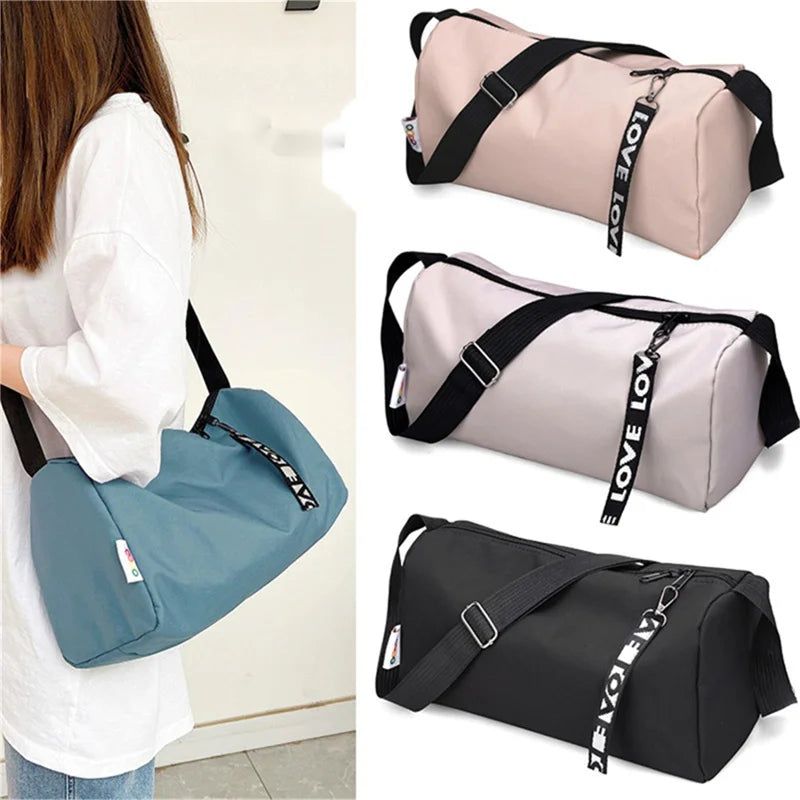Sportieve Elegantie Sporttas - SwiftFit Nylon Sporttas voor Activiteiten
