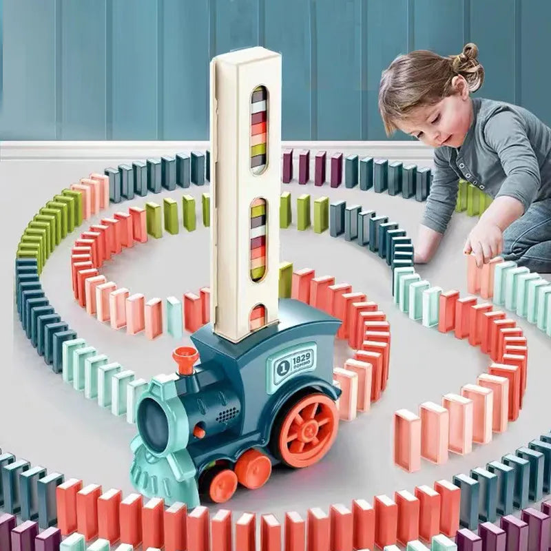 Creative Domino Express - Play and Learn with Colorful Stones