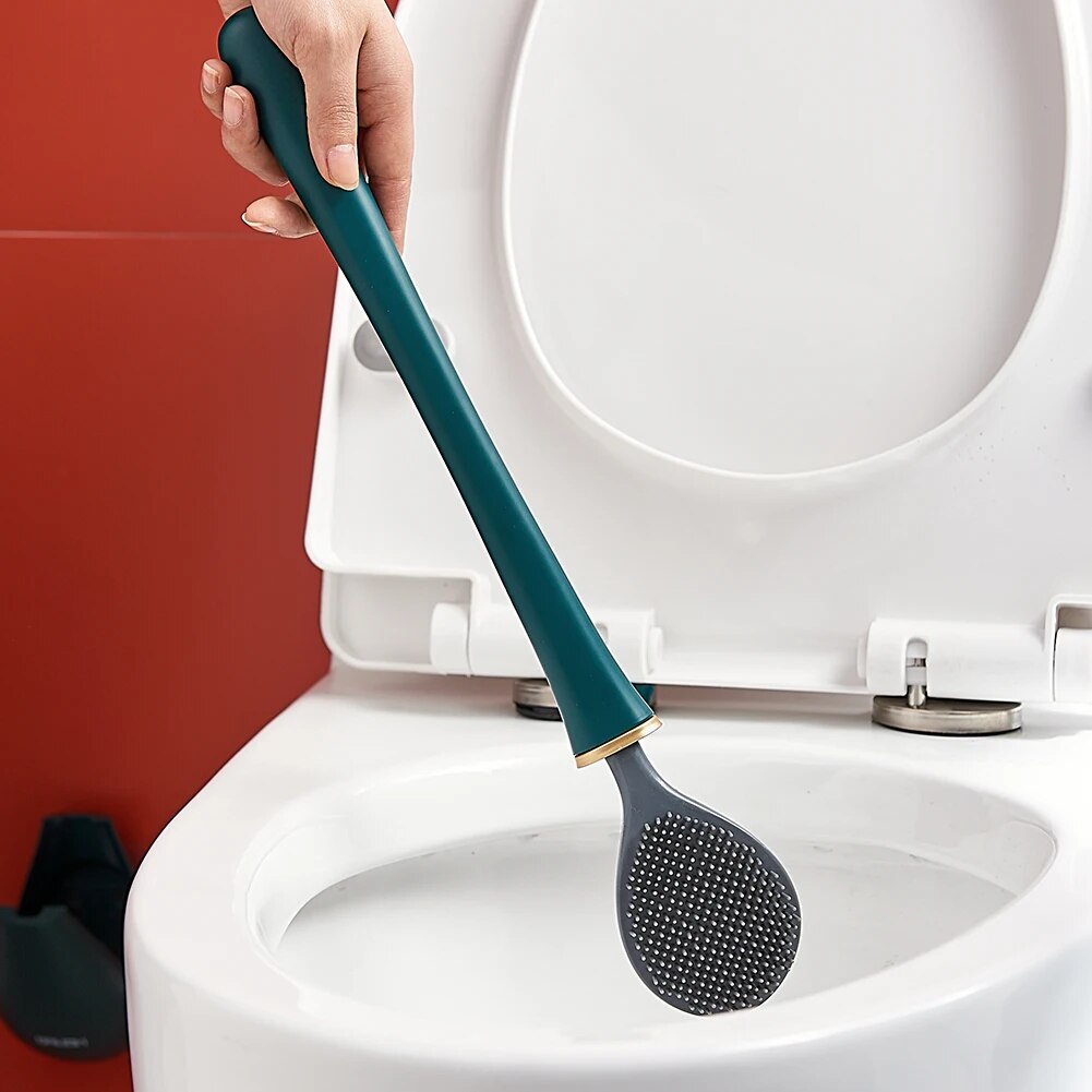 SumiClean - Sleek Silicone Toilet Brush for Your Bathroom