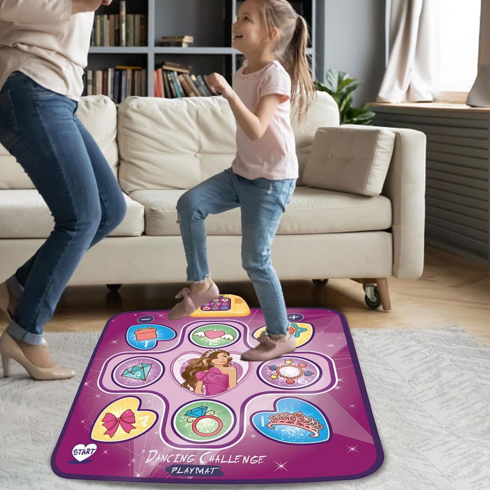 RhythmGlow - Interactive LED Dance Mat for Home