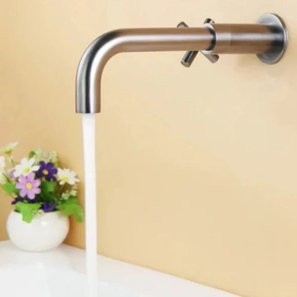 Luxury Wall-Mounted Faucet with Waterfall Design for Bathroom Renovation